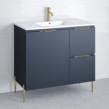 Nevada 900mm Freestanding Vanity with Ceramic Countertop